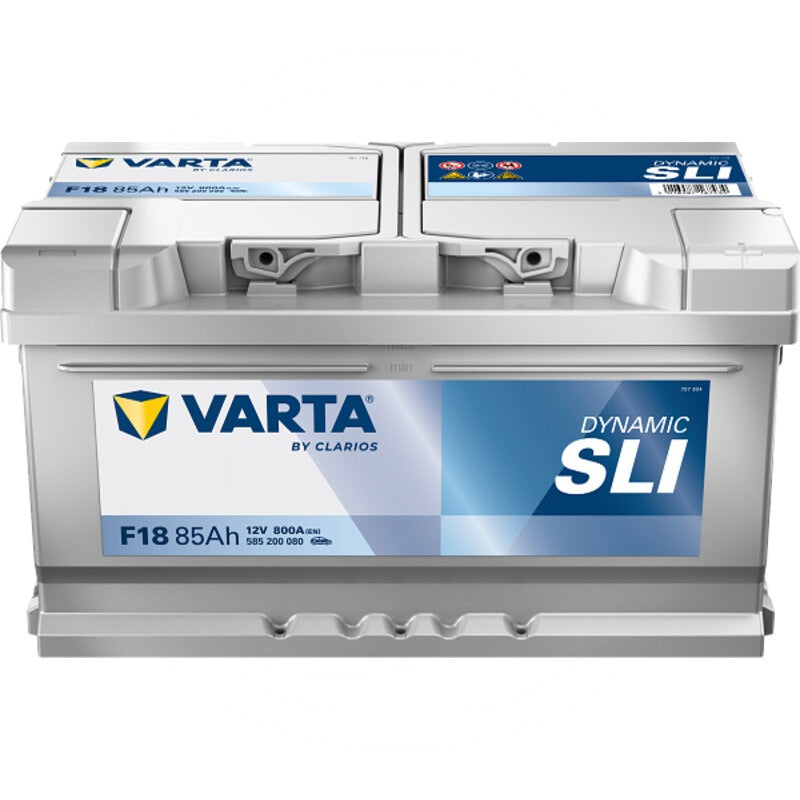 VARTA Batterie Silver Dynamic 12 V / 85 Ah – 315 mm Abmessungen L x B x H (mm) 315 x 175 x 1 – Bild 2