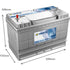 VARTA Starterbatterie 12V / 105Ah – 330 mm Polart 8 (Gewindebolzen 3/8")