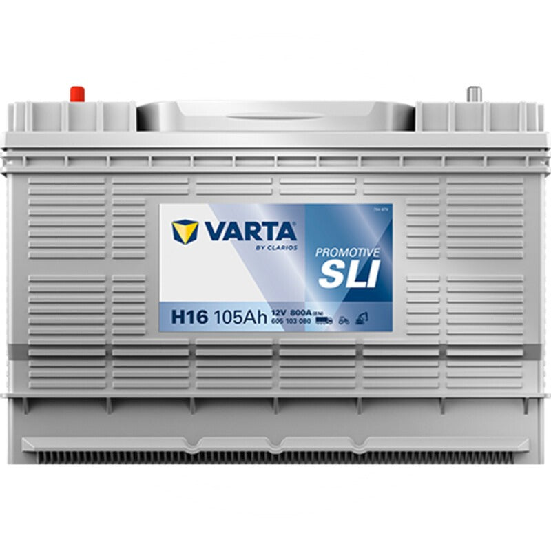 VARTA Starterbatterie 12V / 105Ah – 330 mm Polart 8 (Gewindebolzen 3/8") – Bild 3