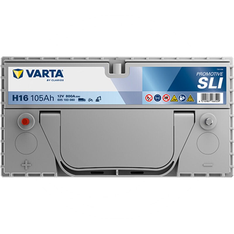 VARTA Starterbatterie 12V / 105Ah – 330 mm Polart 8 (Gewindebolzen 3/8") – Bild 4