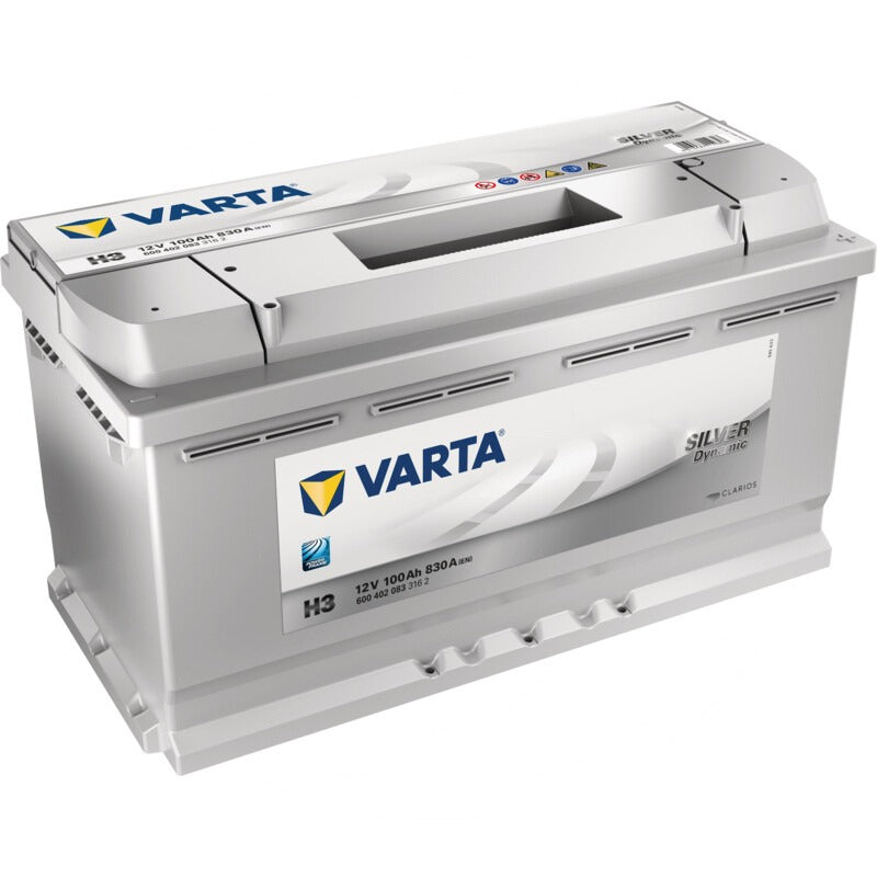 VARTA Batterie Silver Dynamic 12 V / 100 Ah – 353 mm – 9973003