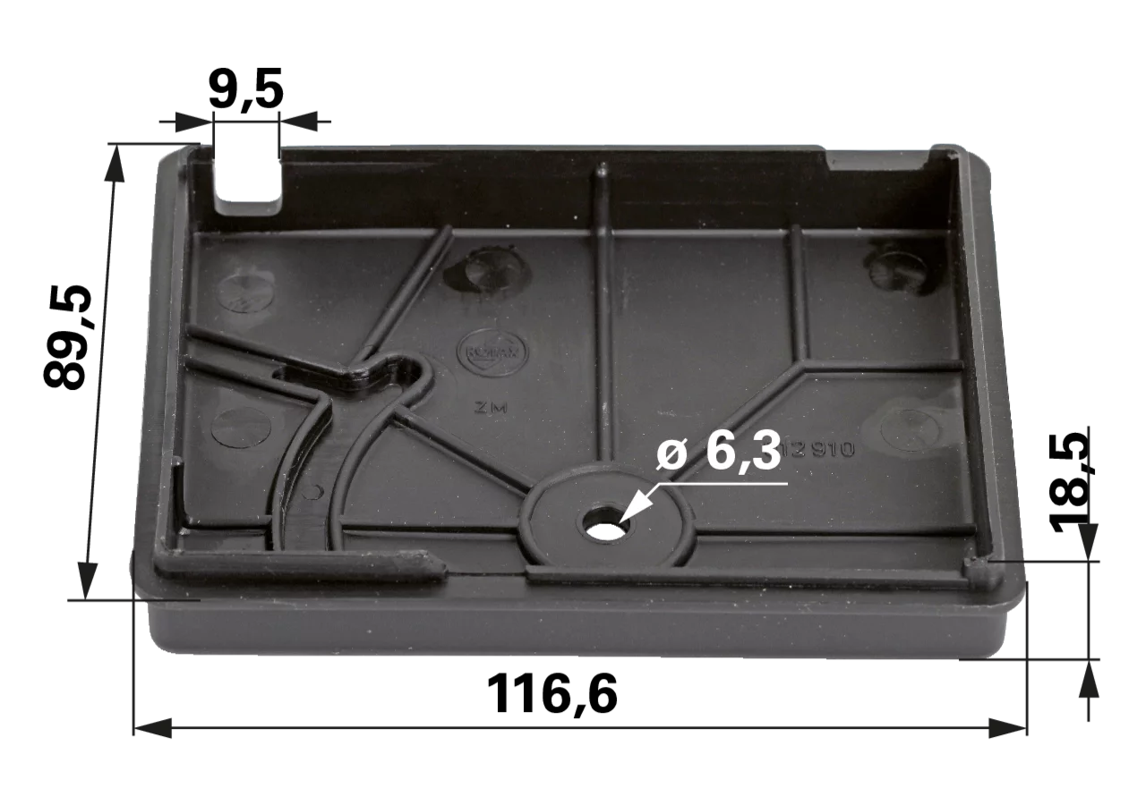 Reglerdeckel für 232 Rotax