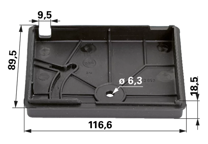 Reglerdeckel für 232 Rotax