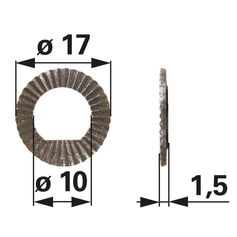 Reibscheibe Rotax 17 x 10 mm 927650 – Original-Ersatzteil von Rotax