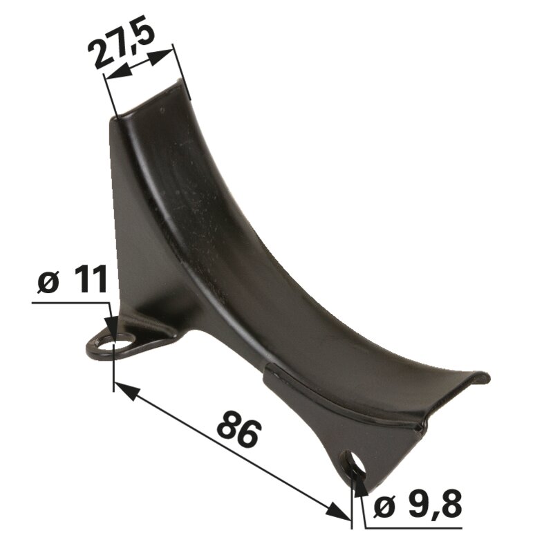 Tankhalter links Rotax 953492 – Original-Ersatzteil für Rotax Motoren