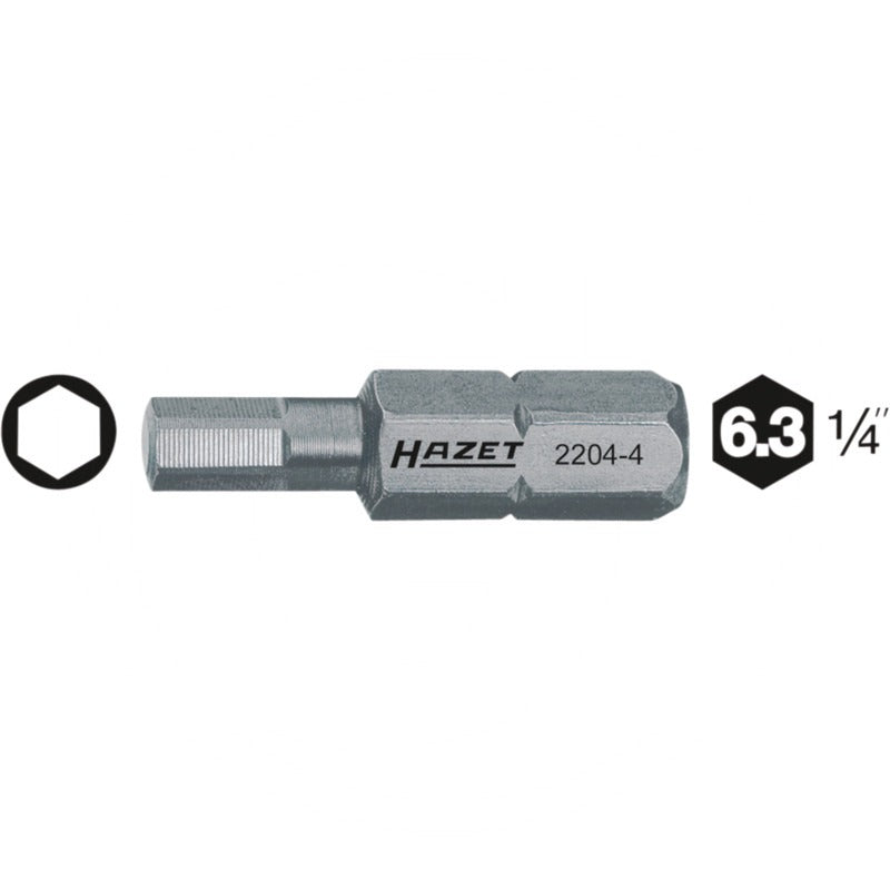 Hazet Schraubendreher-Einsatz (Bit) – 25 mm Schlüsselweite 6