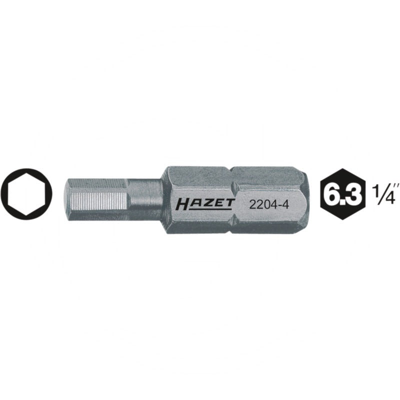 Hazet Schraubendreher-Einsatz (Bit) – 25 mm Schlüsselweite 8