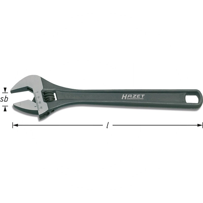 Hazet Verstellbarer Einmaulschluessel – 458 mm