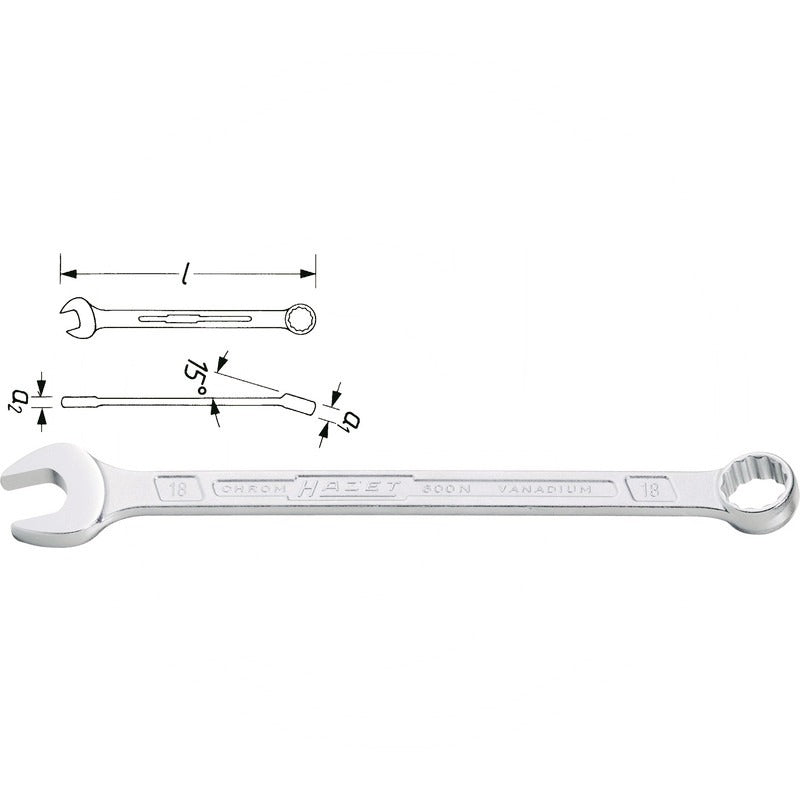Hazet Ring-Maulschlüssel – 130 mm
