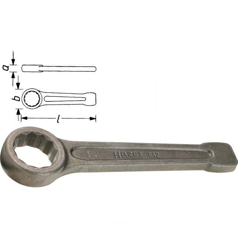 Hazet Schlag-Ringschlüssel – 330 mm