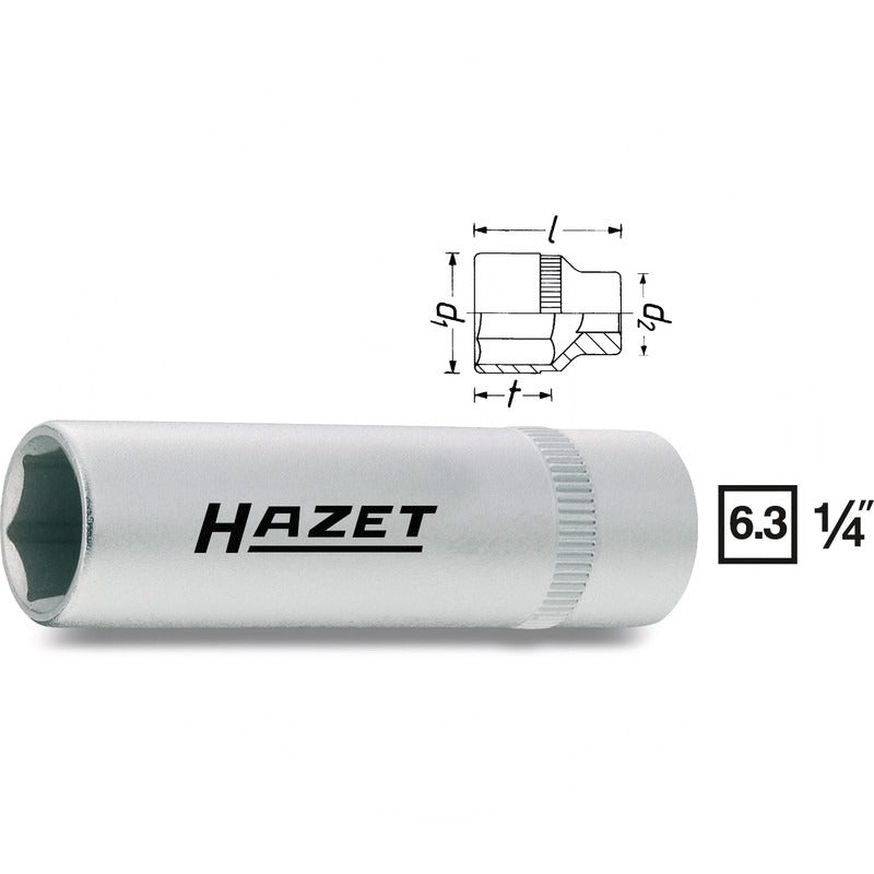 HAZET 6Kt.-Steckschluessel-Einsatz – 50 mm SW 8