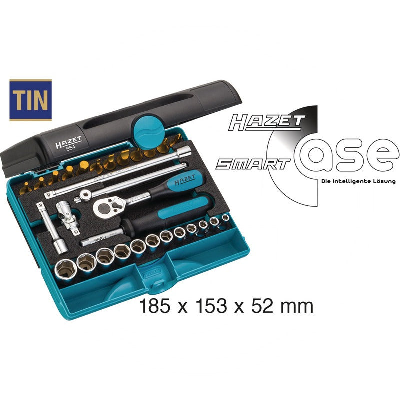 Hazet 6Kt.-Steckschluessel-Satz – Breite 153 mm