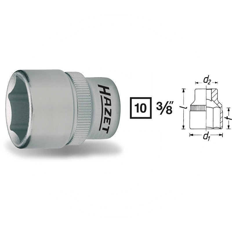 Hazet 6Kt.-Steckschluessel-Einsatz – 29,5 mm SW 16