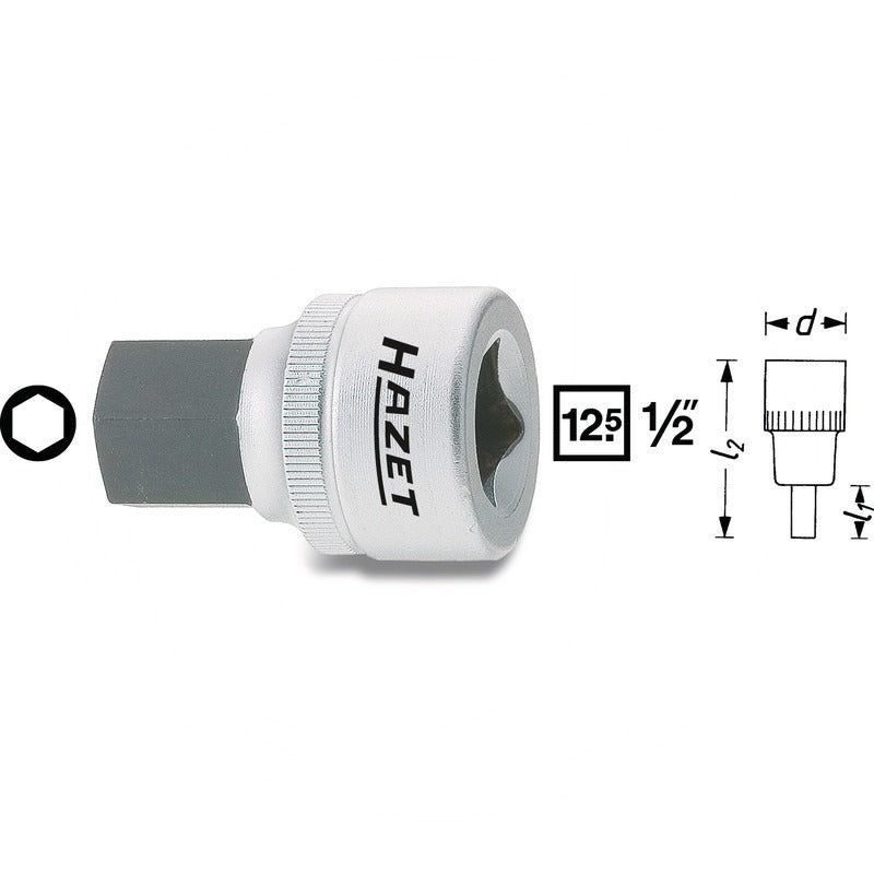 Hazet Schraubendreher-Einsatz – 40 mm SW 10