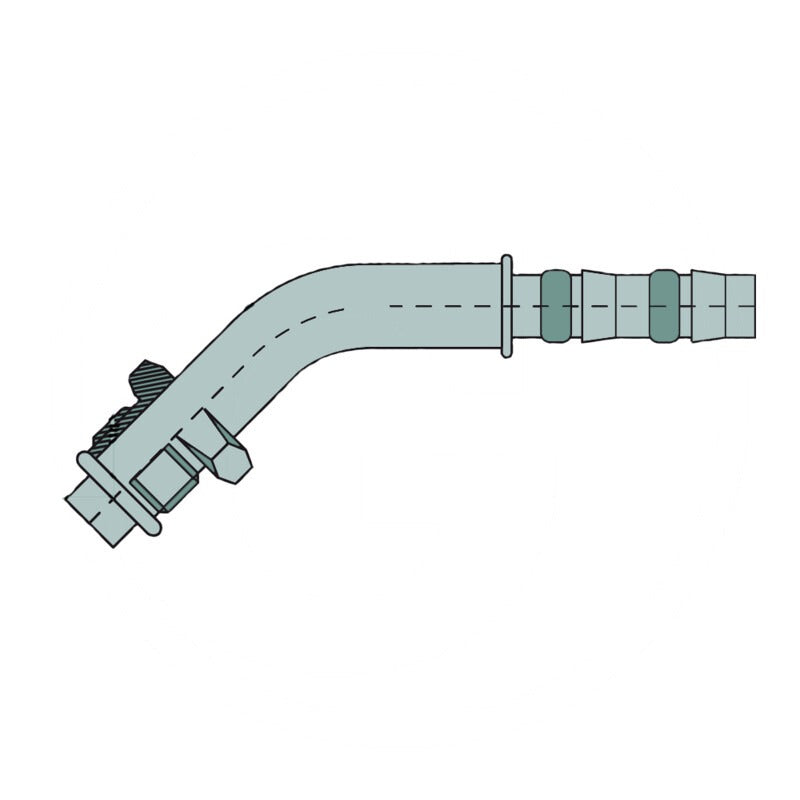 manuli Fitting 45° AG 5/8”-18-UNF 06 – Bild 2
