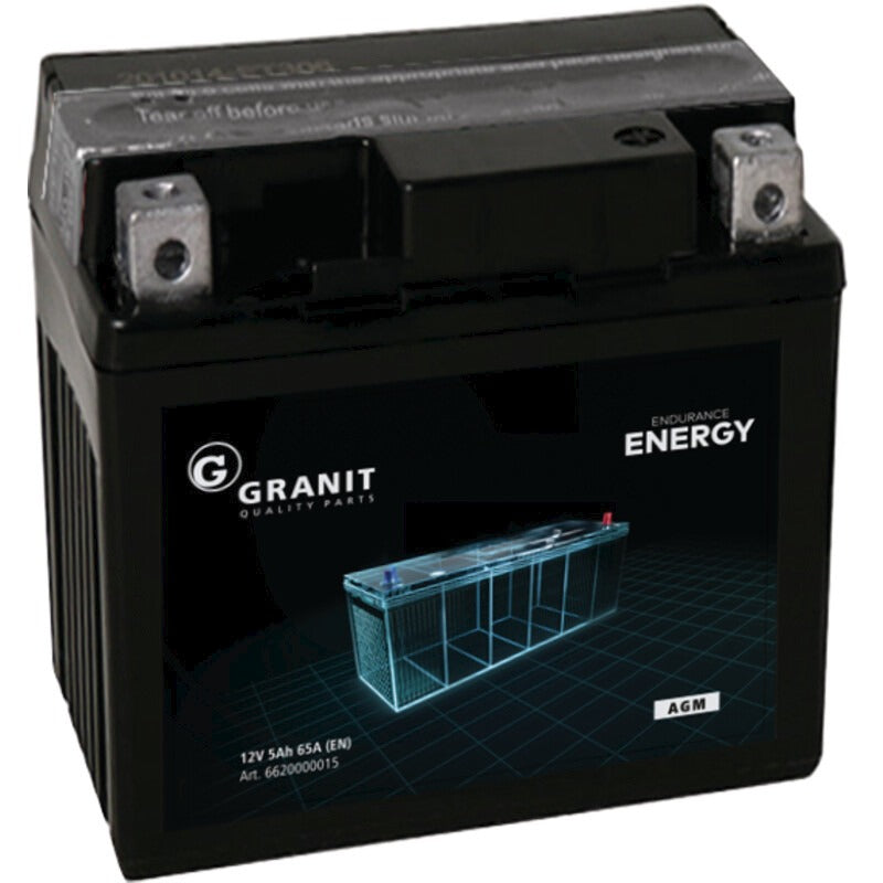 GRANIT ENDURANCE ENERGY Batterie 12 V / 5 Ah