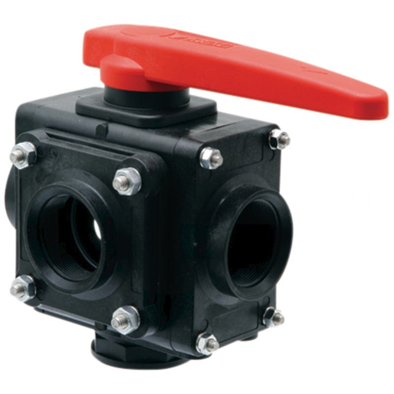 ARAG 5-Wege-Kugelhahn Anschlussart IG 3"