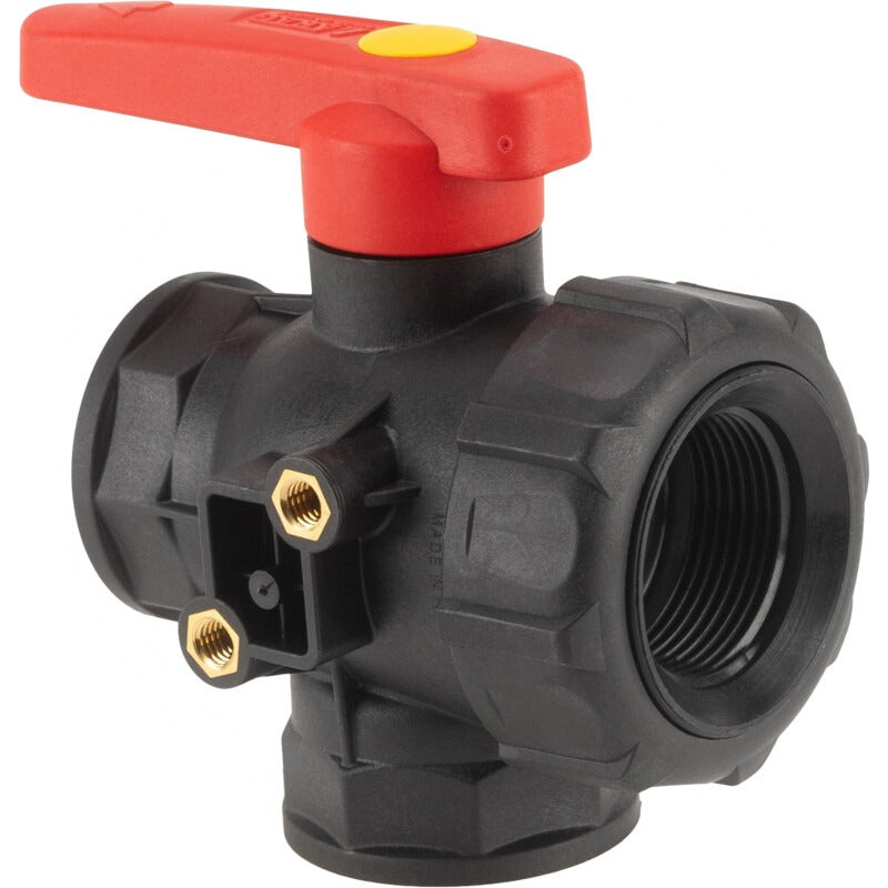 ARAG 3-Wege Kugelhahn IG 1 1/4"