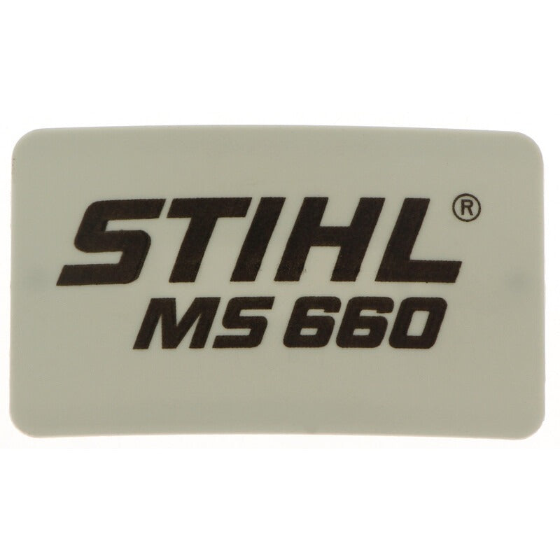 STIHL Typenschild Ms 660 STIHL