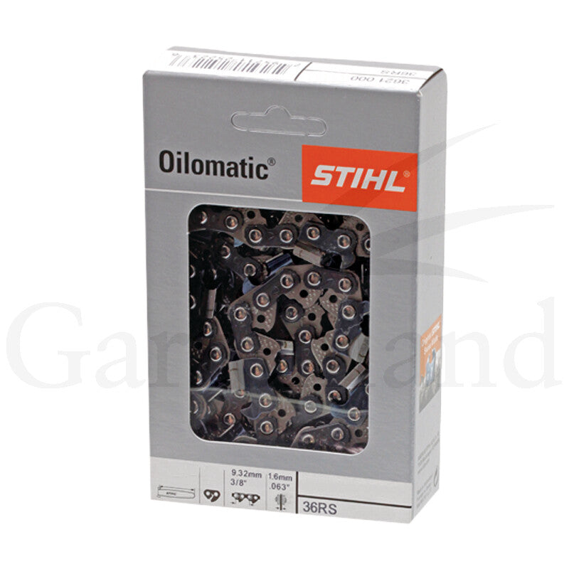 Stihl Sägekette Vollmeißel 3/8" Profi 1,6 mm 72 Treibglieder Stihl