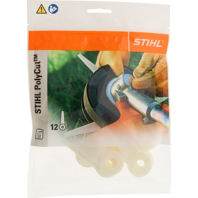 STIHL VPE12 Kunststoff-Messersatz passend für PolyCut 5-3, PolyCut 6-3, PolyCut 7-3 u. a. – Bild 2