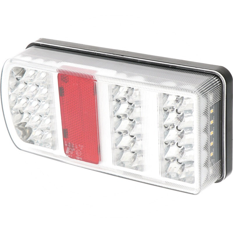 GRANIT Rückleuchte LED – Breite 227 mm Lichtfunktion Blinklicht, Bremslicht, Rü