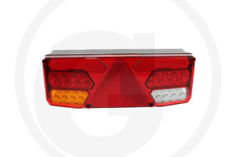 GRANIT Rückleuchte LED – Breite 350 mm Abmessungen B x H x T (mm) 350 x 131 x 8 – Bild 2
