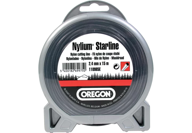 Oregon Mähfaden Sternprofil Nylium Starline 2,4 mm x 15 m GartenShop24 - Hochwertige Gartengeräte