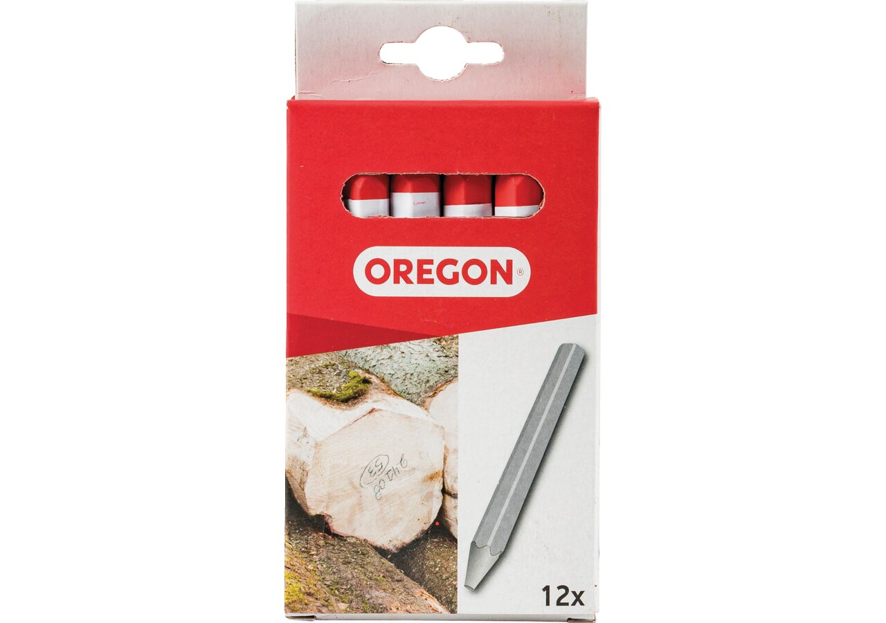 Signierkreide Oregon-Crayon rot Pack 12 Stk Oregon