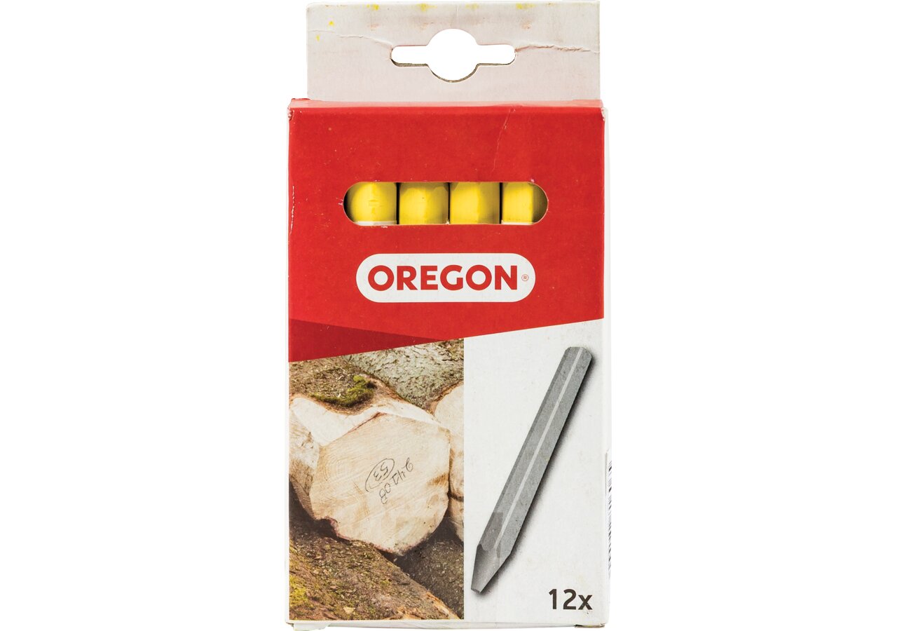 Signierkreide Oregon-Crayon gelb Pack 12 Stk Oregon