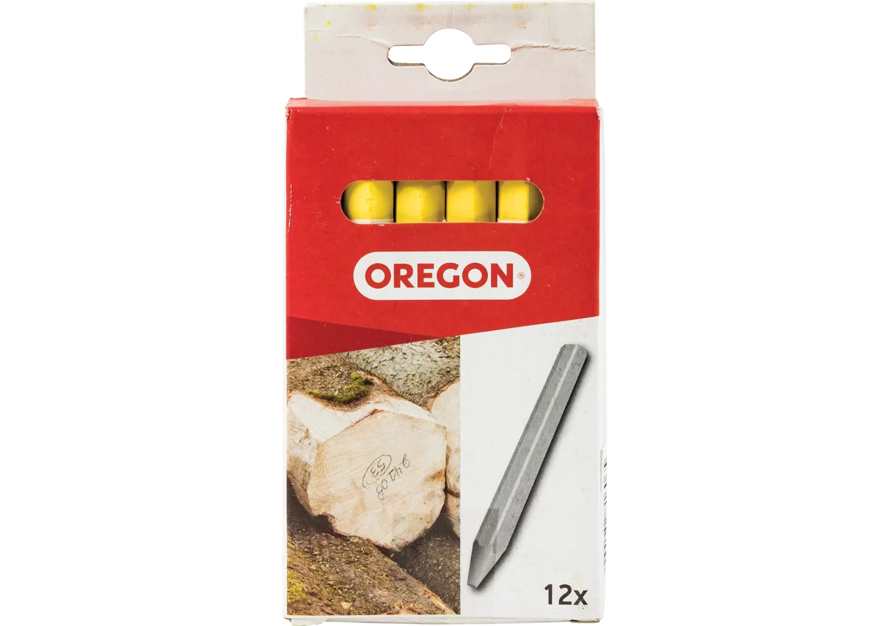 Signierkreide Oregon-Crayon gelb Pack 12 Stk Oregon
