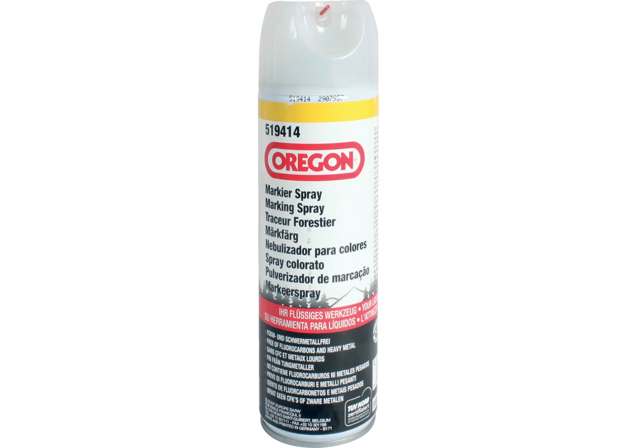 Forstmarkierspray Gelb, Inhalt 500 ml von Oregon GartenShop24