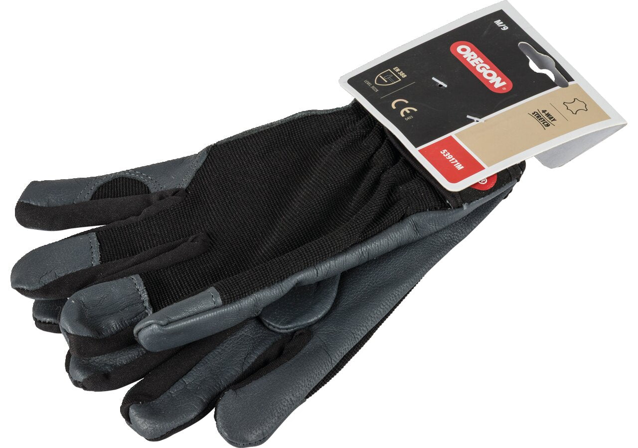 Arbeitshandschuhe Leder mit 4 Lagigen Stretch G. M, von Oregon Oregon
