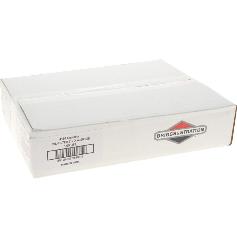 BRIGGS & STRATTON VPE12 Ölfilter Inhalt 12x 492932S – Bild 2