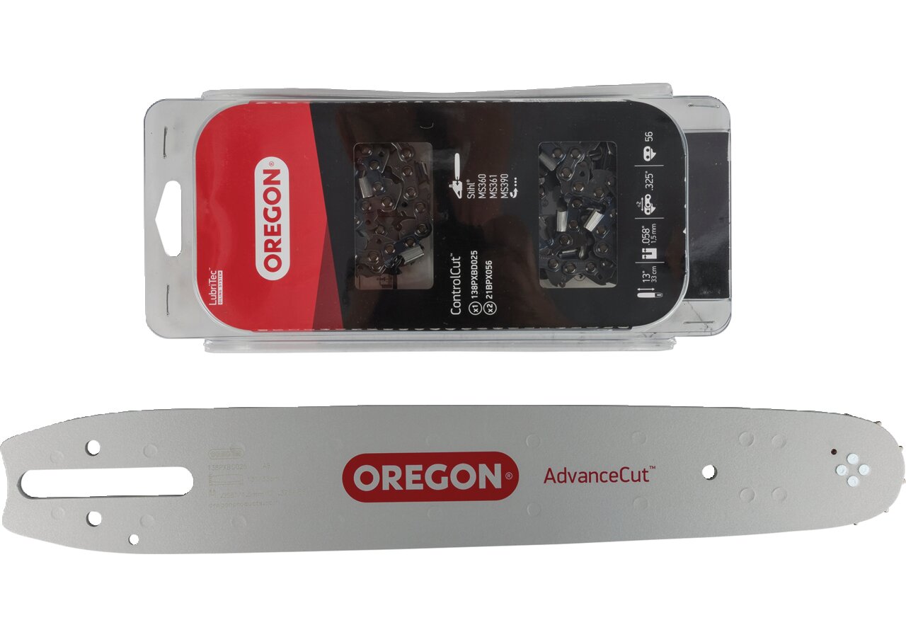 Schienen-Ketten-Set Advancecut L 33 cm, T .325 Zoll, 1,5 mm, 56 TG Oregon