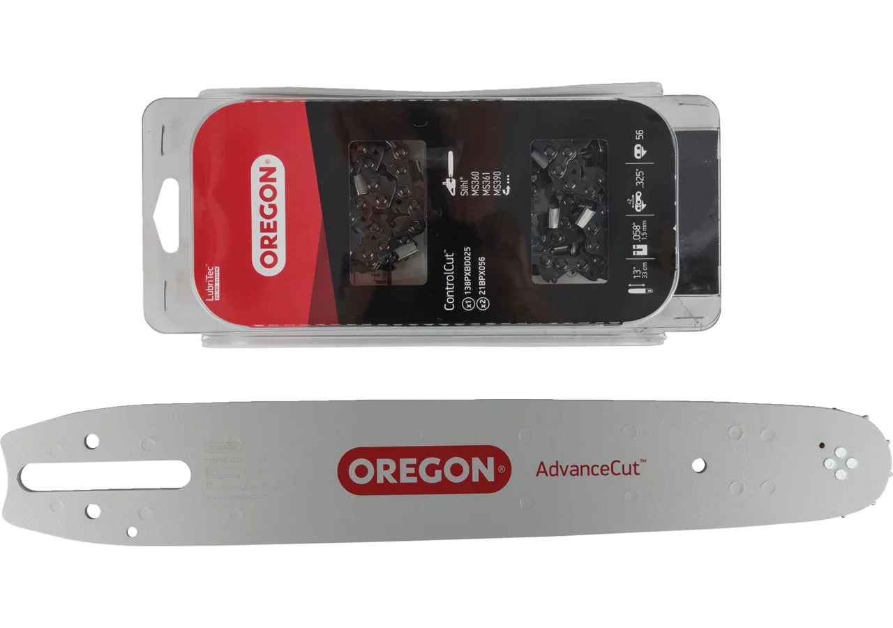Schienen-Ketten-Set Advancecut L 33 cm, T .325 Zoll, 1,5 mm, 56 TG Oregon