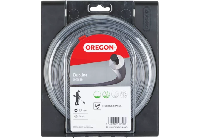 Oregon Mähfaden Duoline 2,7 mm x 70 m – Rund GartenShop24 - Hochwertige Gartengeräte