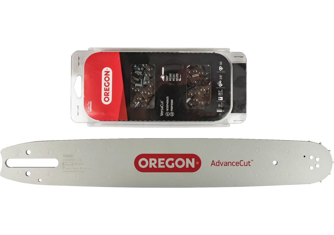 Schienen-Ketten-Set EUROPE L 40 cm, T 3/8 Zoll, 1,6 mm, 60 TG Oregon
