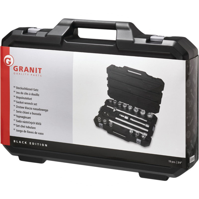 GRANIT BLACK EDITION 3/4" Steckschlüssel-Satz – Bild 3