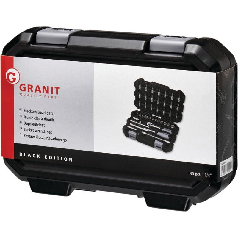 GRANIT BLACK EDITION 1/4" Steckschlüssel-Satz – Bild 2