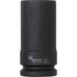 GRANIT BLACK EDITION 3/4" 6Kant-Kraft-Stecknuss, lang, 27mm – 90 mm