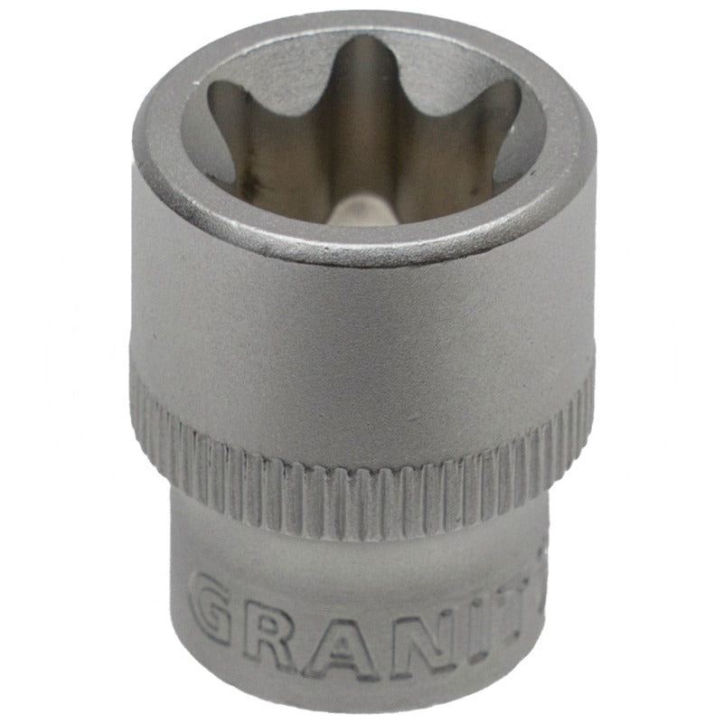 GRANIT BLACK EDITION 3/8" TX-stern-E-Stecknuss, E10 – 16,9 mm