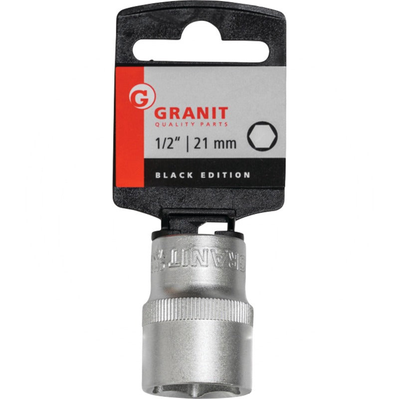 GRANIT BLACK EDITION 1/2" Sechskant-Stecknuss, 21 mm – 38 mm – Bild 2