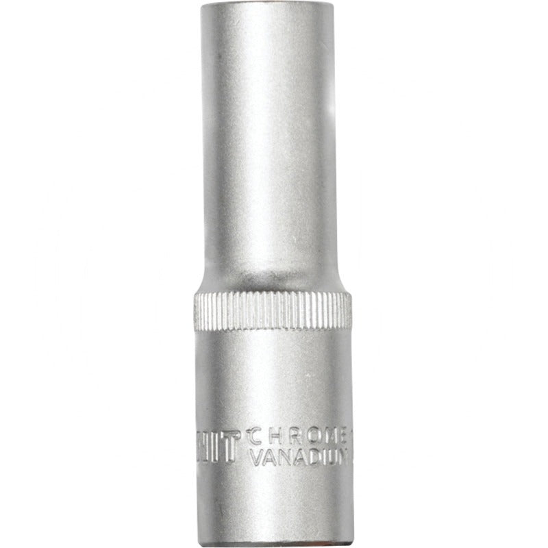 GRANIT BLACK EDITION 1/2" Sechskant-Stecknuss, lang, 13 mm – 75 mm