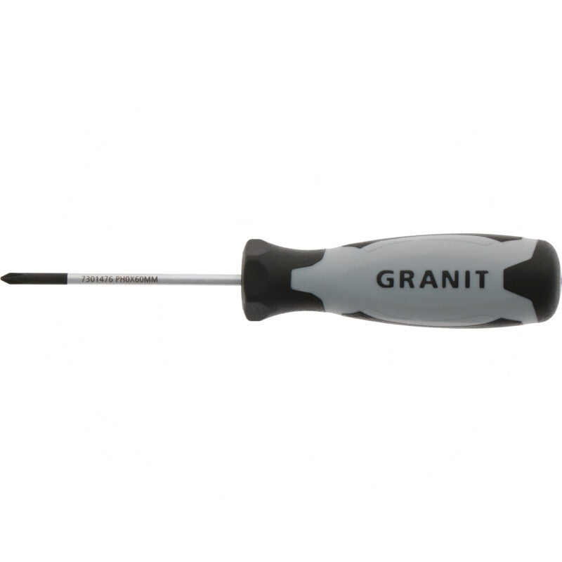 GRANIT BLACK EDITION Schraubendreher, PH0 – 60 mm