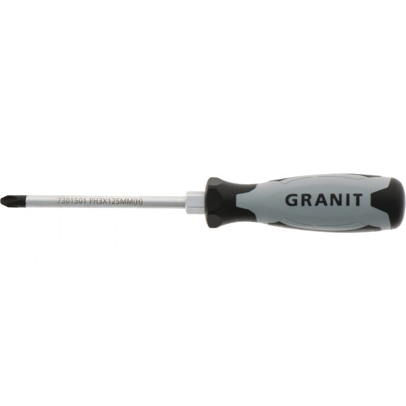 GRANIT BLACK EDITION Schraubendreher, PH3 – 125 mm