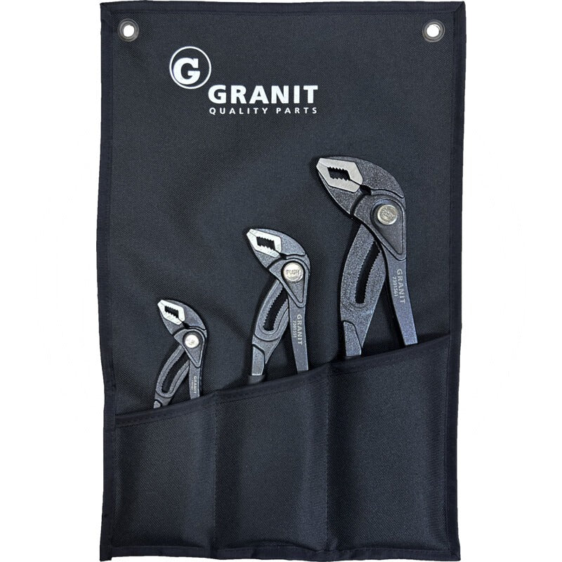 GRANIT BLACK EDITION BLACK EDITION Wasserpumpenzangen-Satz