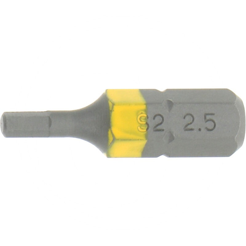 GRANIT BLACK EDITION VPE10 1/4" Bit 25mm, Innensechskant 2,5 – 25 mm