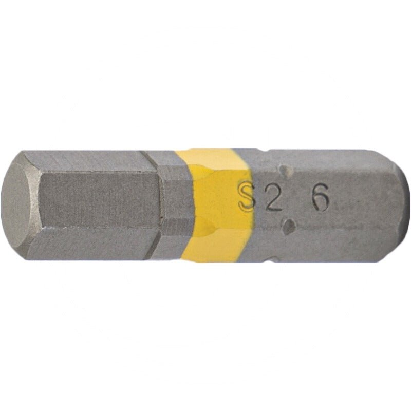 GRANIT BLACK EDITION VPE10 1/4" Bit 25mm, Innensechskant 6 mm – 25 mm