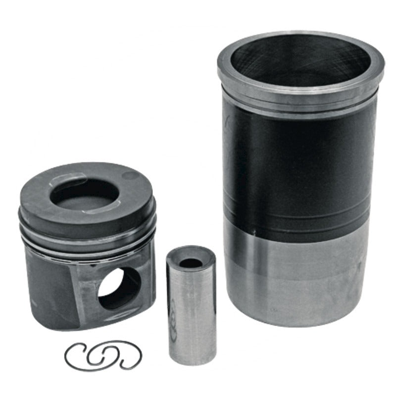 KS Kolbensatz komplett Abmessung 3 Ringe, Ø 128 mm Bolzen Ø 46